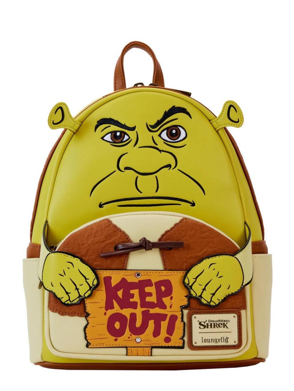 Loungefly Dreamworks Shrek Keep Out Cosplay Mini Backpack